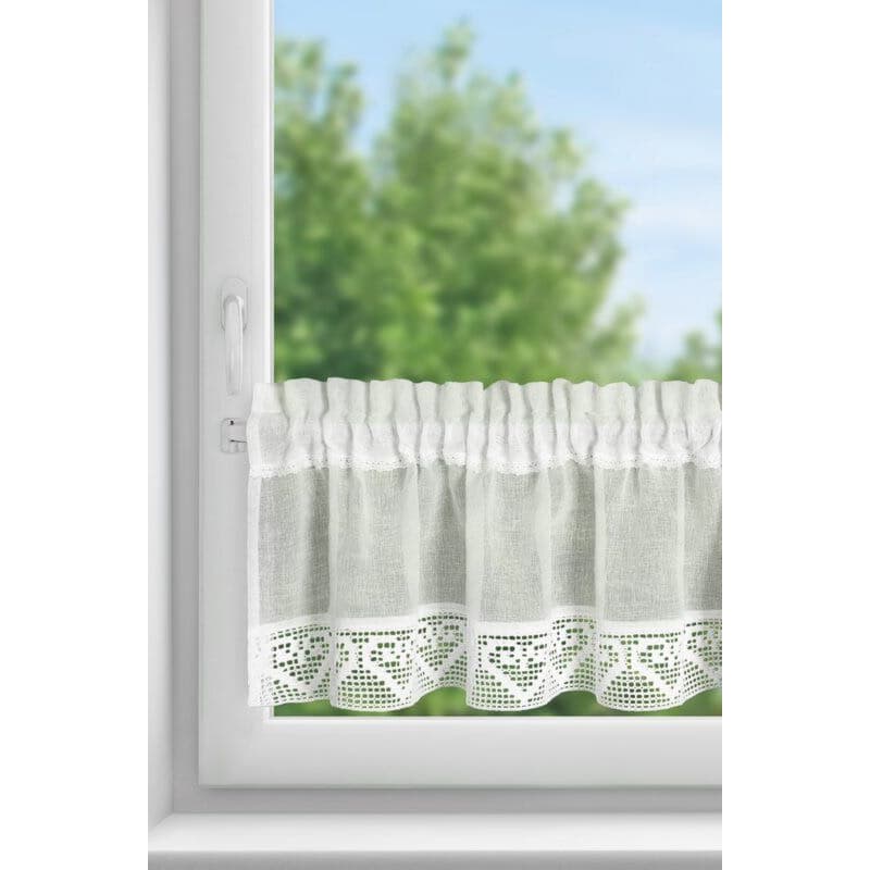 ArtFir Záclona GABI P | krémová 150 x 30 cm 1