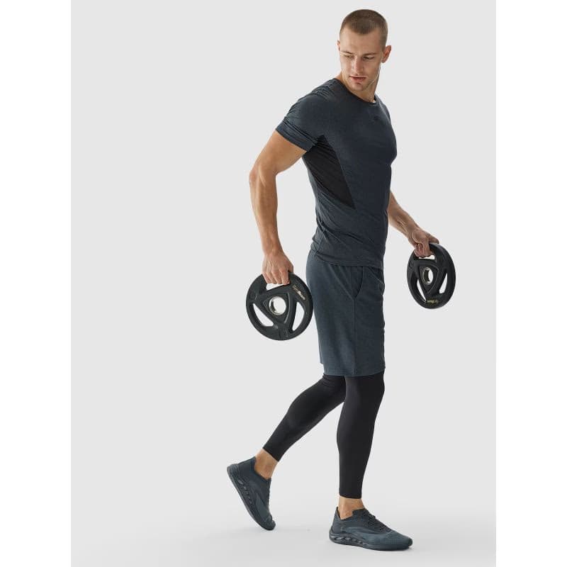 Pánske tréningové kraťasy 4F SHORTS FNK M0911-22M-ANTHRACITE MELANGE 2