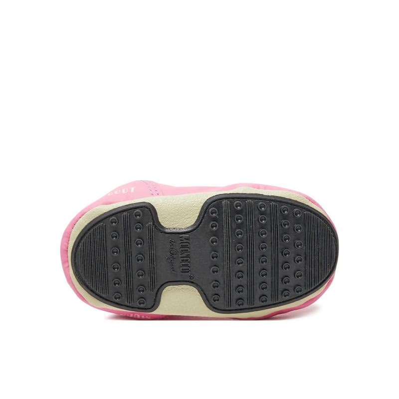 Juniorské vysoké zimné topánky MOON BOOT MB CRIB NYLON JR-J004 LIGHT PINK 6