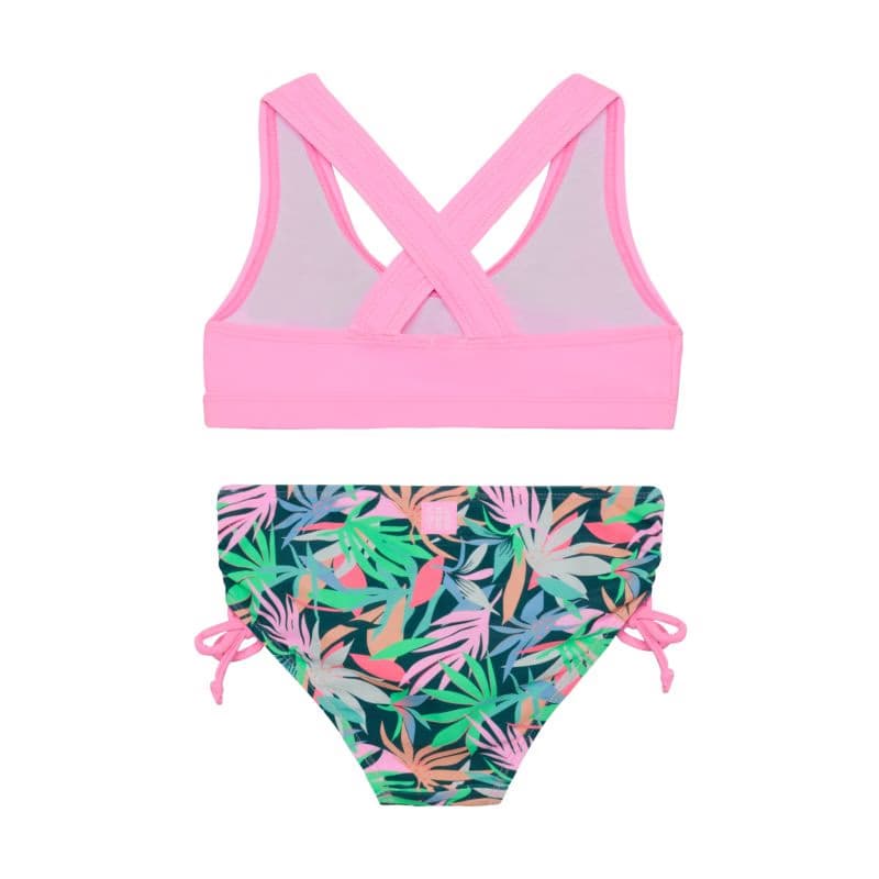 Dievčenské plavky COLOR KIDS Bikini W. Front Print & AOP-9917-Mediterranea 2