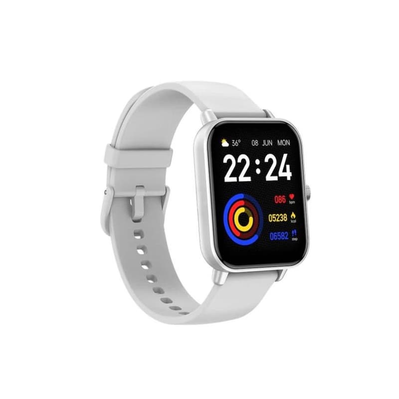 CARNEO Versa HR+/Silver/Šport Band/White 3