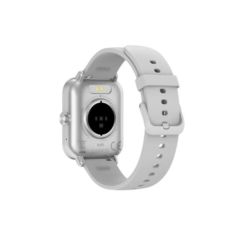 CARNEO Versa HR+/Silver/Šport Band/White 4