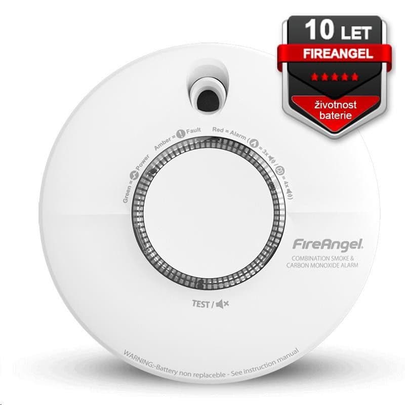 FireAngel Kombinovaný hlásič požiaru a CO SCB10-INT 1