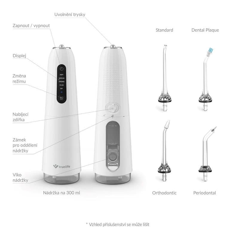 Truelife AquaFloss Compact C200 - ústna sprcha 6