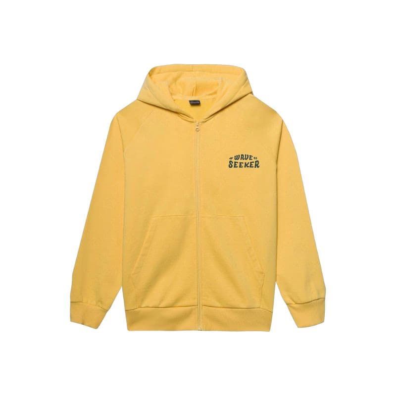 Pánska mikina so zipsom 4F SWEATSHIRT-WSS24TSWSM1029-71S-YELLOW 4