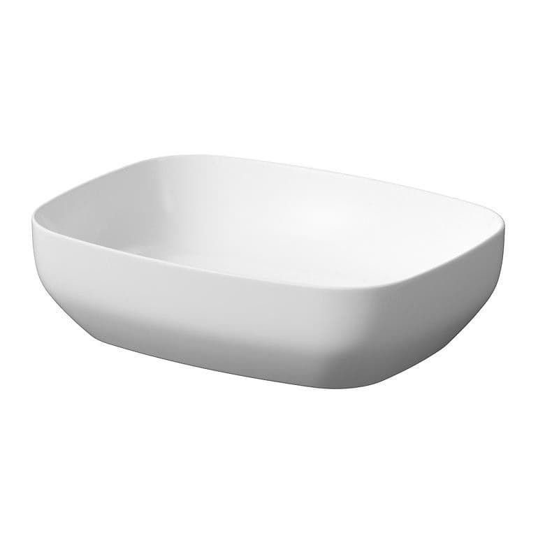 CERSANIT - Umývadlo na dosku LARGA Rectangular biela mat (50x38) K677-016 1