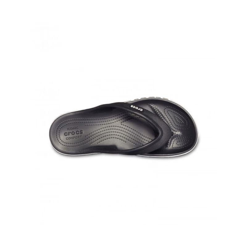 Žabky (plážová obuv) CROCS Bayaband Flip U black white 3