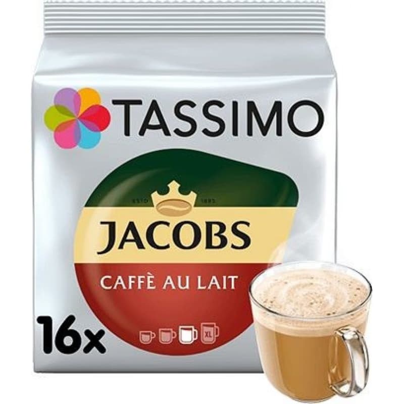 TASSIMO CAFE AU LAIT KVAPSLE 16ks TASSIMO 3
