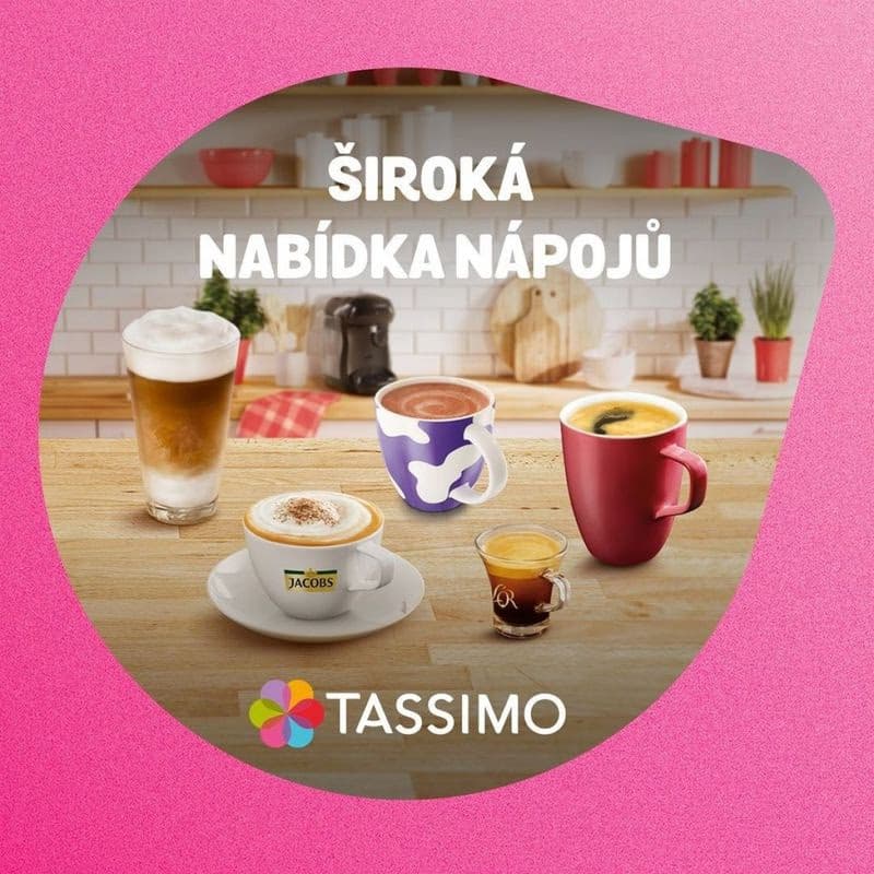 TASSIMO CAFE AU LAIT KVAPSLE 16ks TASSIMO 6