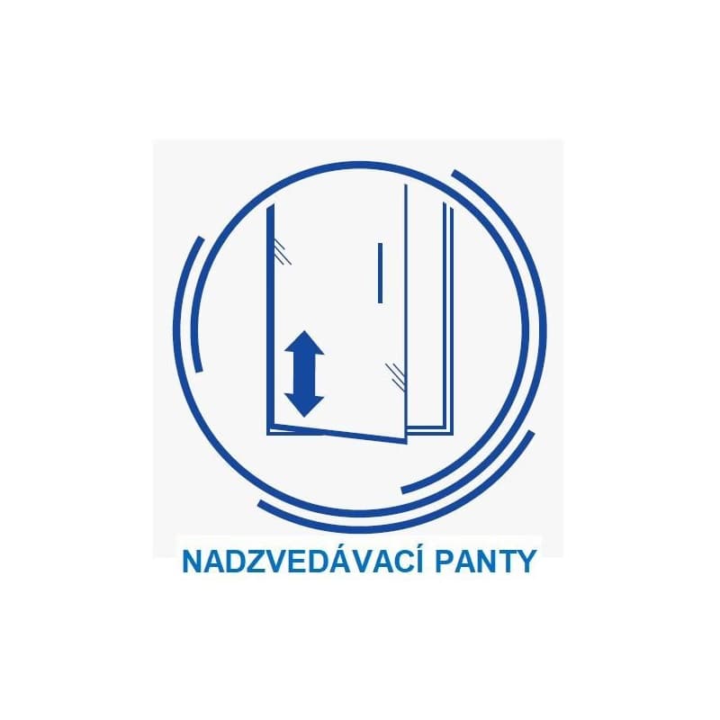 CERSANIT - Paravánom K VANI EASY NEW DVOJDIELNY 140X115cm S301-290 4