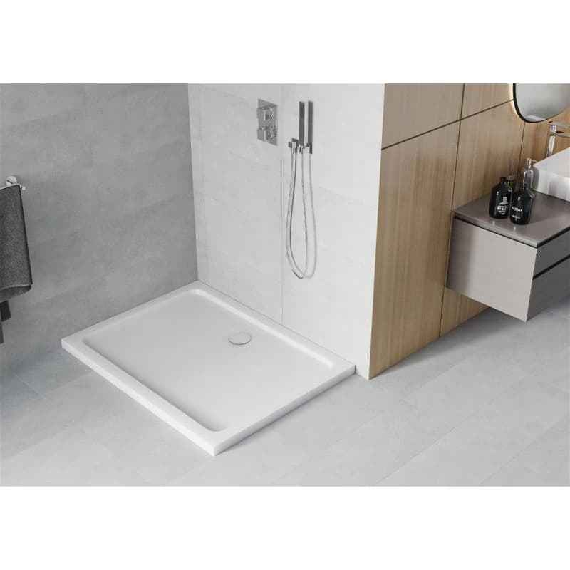 MEXEN - Obdĺžniková sprchová vanička 140 x 80, biela 40108014 2