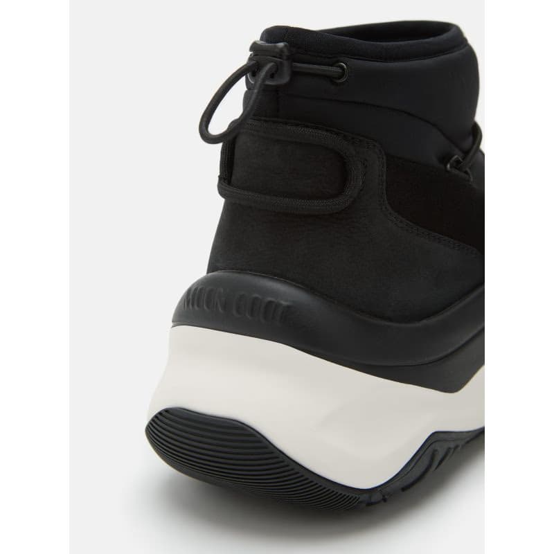 Pánske členkové zimné topánky MOON BOOT MB MOON247 SLIP ON N001 BLACK 5