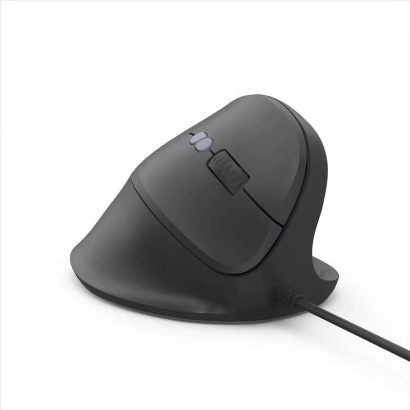 Hama vertikálna ergonomická káblová myš ECM-500R, pre pravákov, čierna 5