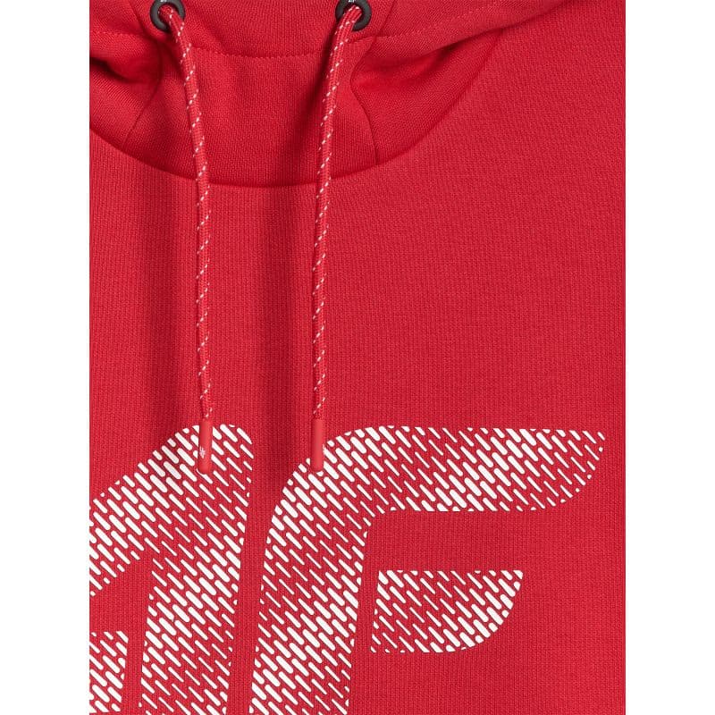 Pánska mikina s kapucňou 4F SWEATSHIRT M2133-62S-RED 5