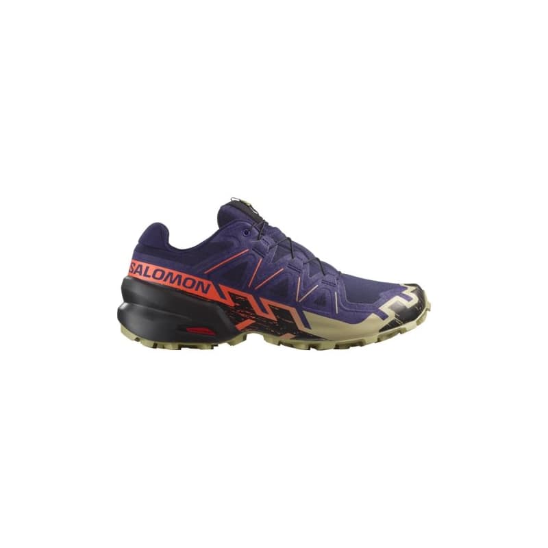 Pánska bežecká trailová obuv SALOMON Speedcross 6 M maritime blue black cherry 1