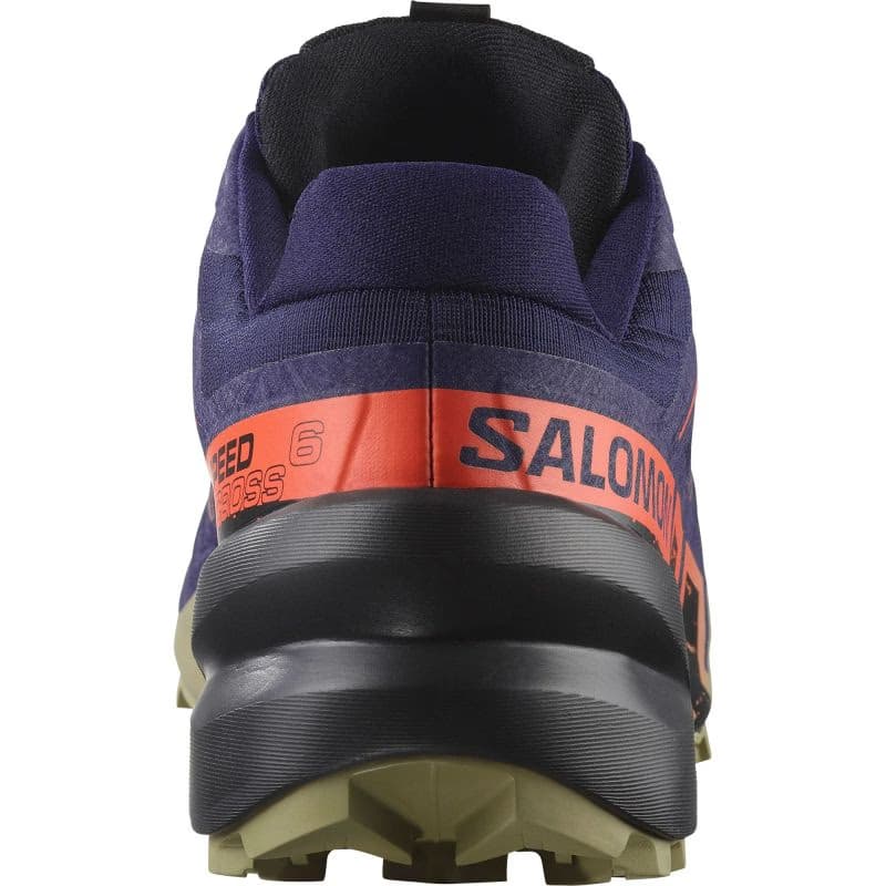 Pánska bežecká trailová obuv SALOMON Speedcross 6 M maritime blue black cherry 5