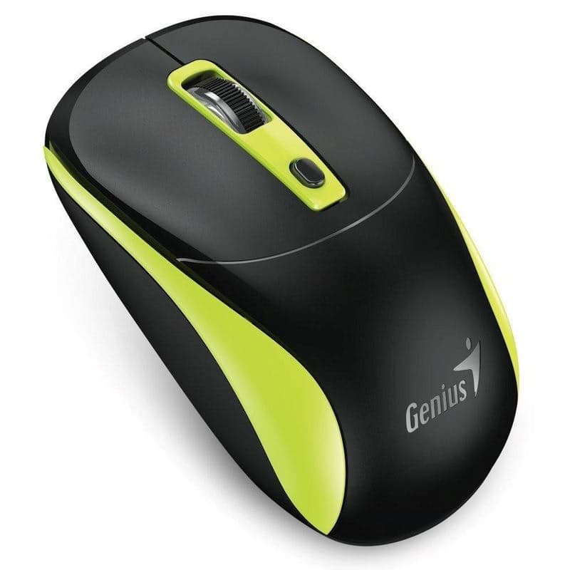 GENIUS myš NX-7123/ 1200 dpi/ bezdrôtová/ Copilot/ čierno-zelená 1
