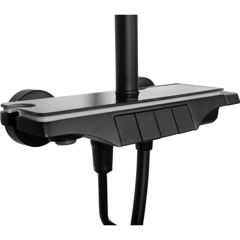 REA REA - Sprchový set s termostatom Savio Black REA-P8410 3