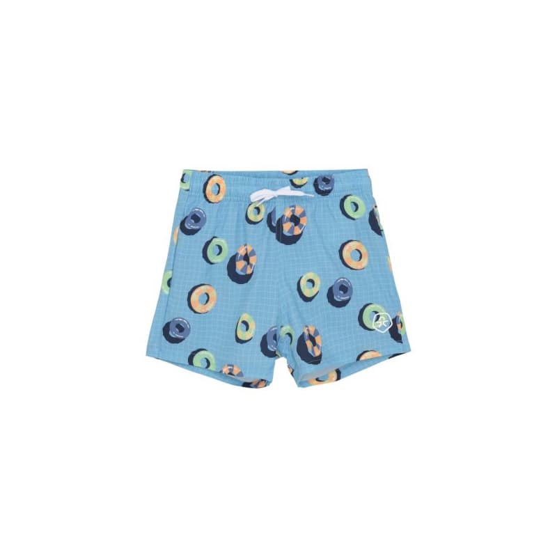 Plavky COLOR KIDS Swim Shorts, AOP-7452-River Blue