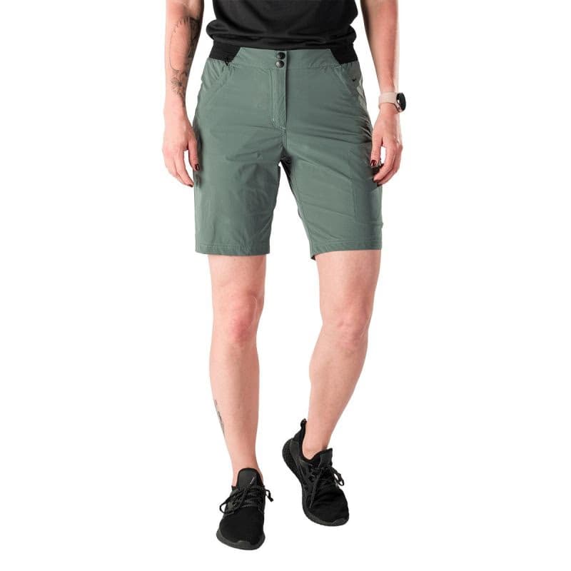 Dámske turistické kraťasy NORTHFINDER HALME-263greengrey 2