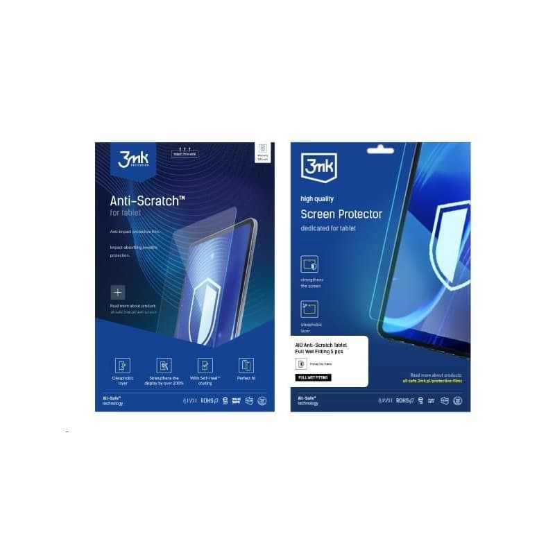 3mk All-Safe - AIO fólia Anti-Scratch Full Wet Fitting Tablet, 5 ks 1