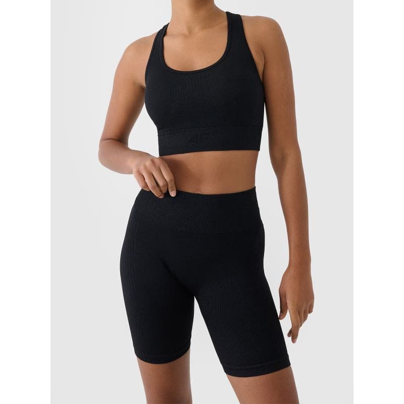 Dámske tréningové kraťasy 4F SHORT TIGHTS FNK F087-20S-DEEP BLACK 3