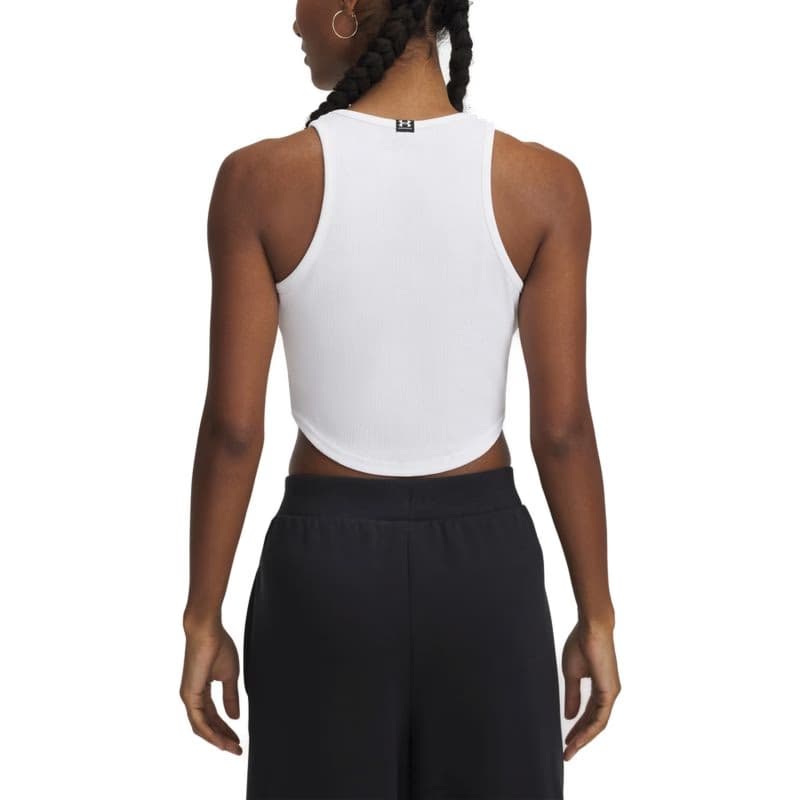 Dámske tielko UNDER ARMOUR UA Rival Rib Tank-WHT 2