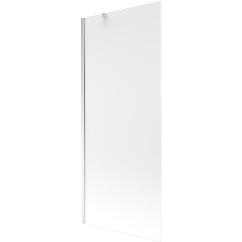 MEXEN/S - Next vaňová zástena FIX 80 x 150, mrazené sklo, chróm 895-080-000-00-30-01