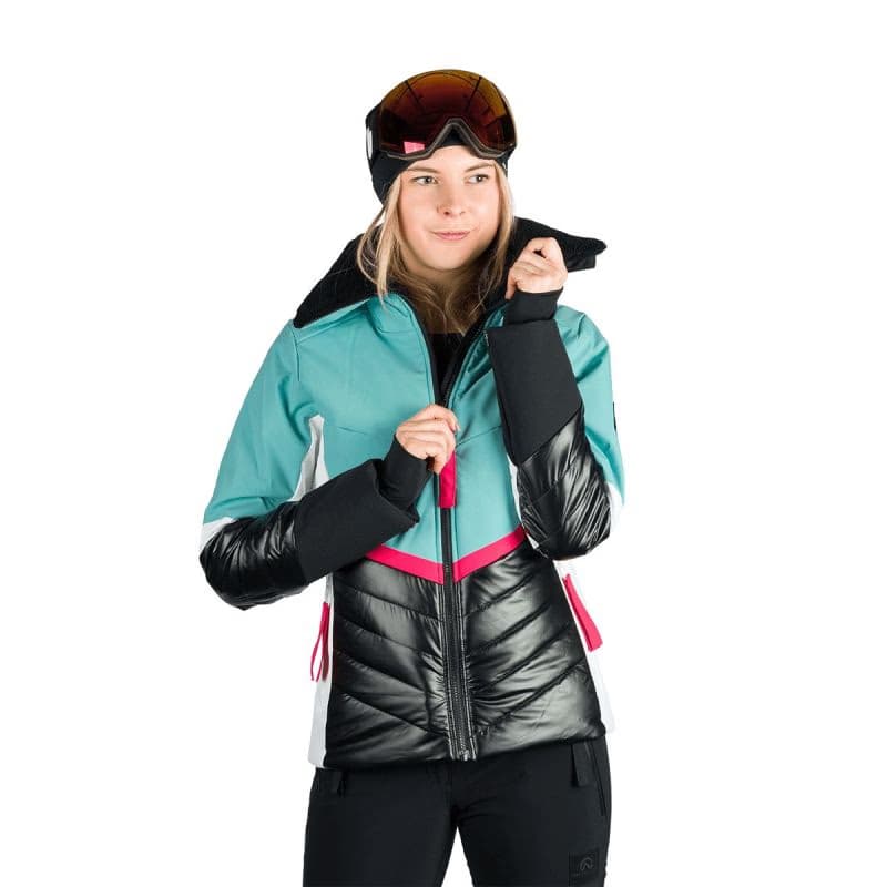 Dámska lyžiarska bunda NORTHFINDER JADA-282blueblack 2