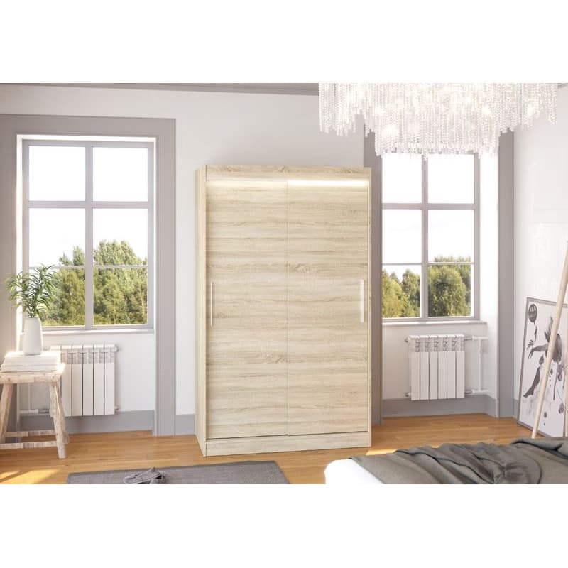 ArtAdrk Šatníková skriňa COLLIN | 120 cm Farba: Sonoma 4