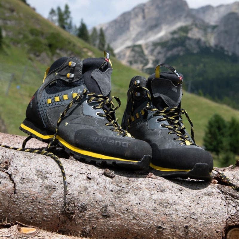 Pánska členková turistická obuv KAYLAND Vitrik Mid Gtx, Dark grey Yellow 3