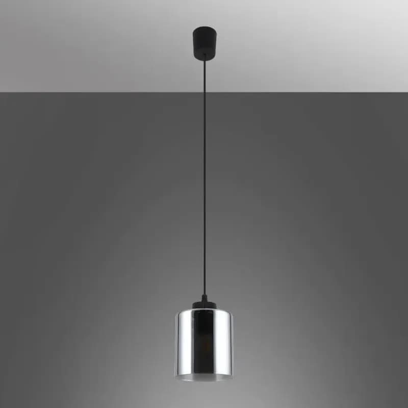 Luster SIERRA 11717 MM BLACK 1XE27 1