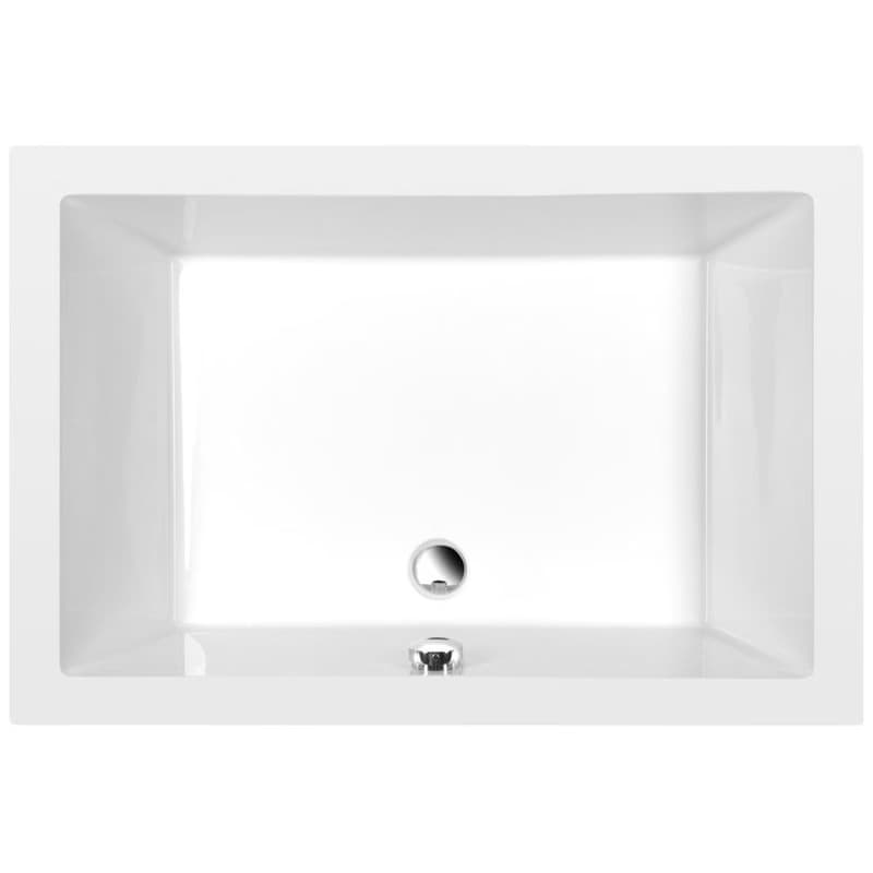 POLYSAN - DEEP hlboká sprchová vanička obdĺžnik 110x75x26cm, biela 72883 1