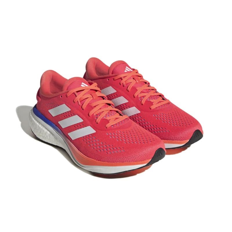 Pánska bežecká obuv ADIDAS Supernova 2.0 solar red cloud white lucid blue 4