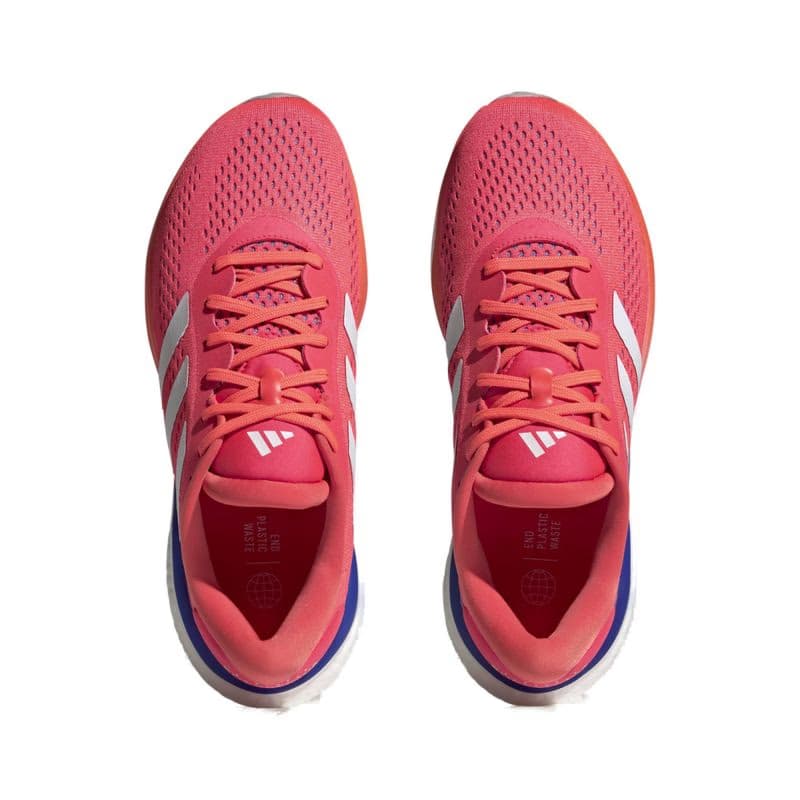 Pánska bežecká obuv ADIDAS Supernova 2.0 solar red cloud white lucid blue 5