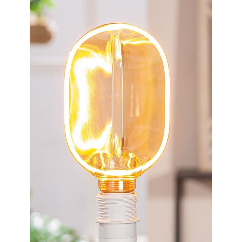 LED žiarovka z oválneho skla "Murano" 1