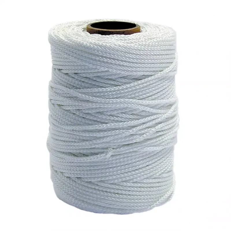 PA-šnúra pletená 1,6 mm biela 100 metrov 1