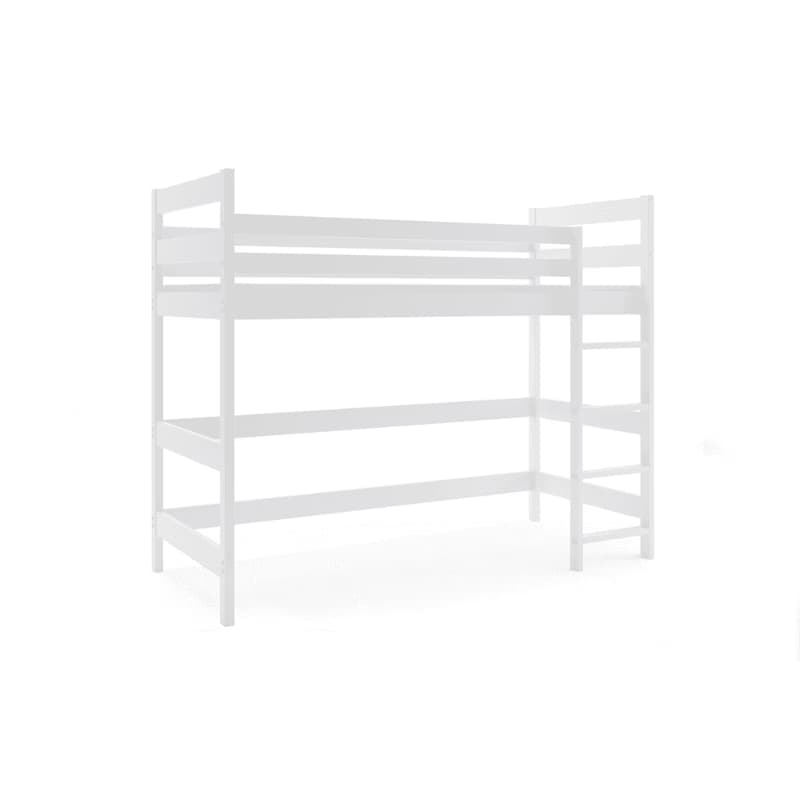 BMS Vyvýšená posteľ ANTRESOLA | biela 90 x 200 cm 2