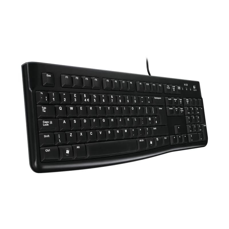 Logitech K120/Drôtová USB/SK-SK layout/Čierna 2