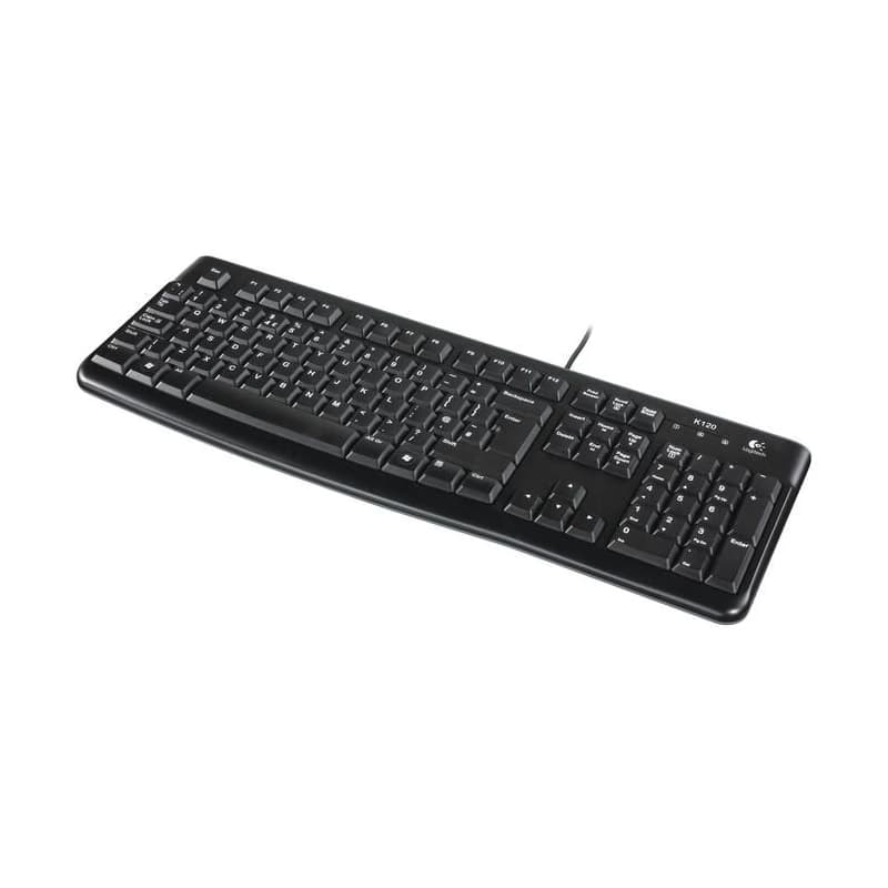 Logitech K120/Drôtová USB/SK-SK layout/Čierna 4