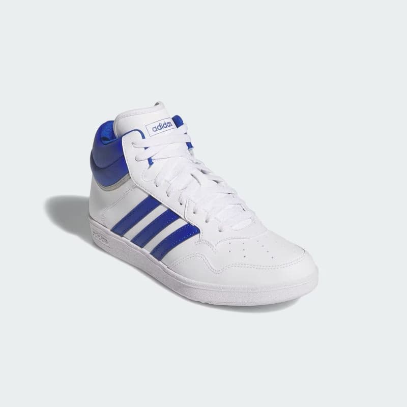 Pánska rekreačná obuv ADIDAS Hoops 4.0 Mid M cloud white royal blue grey two 4
