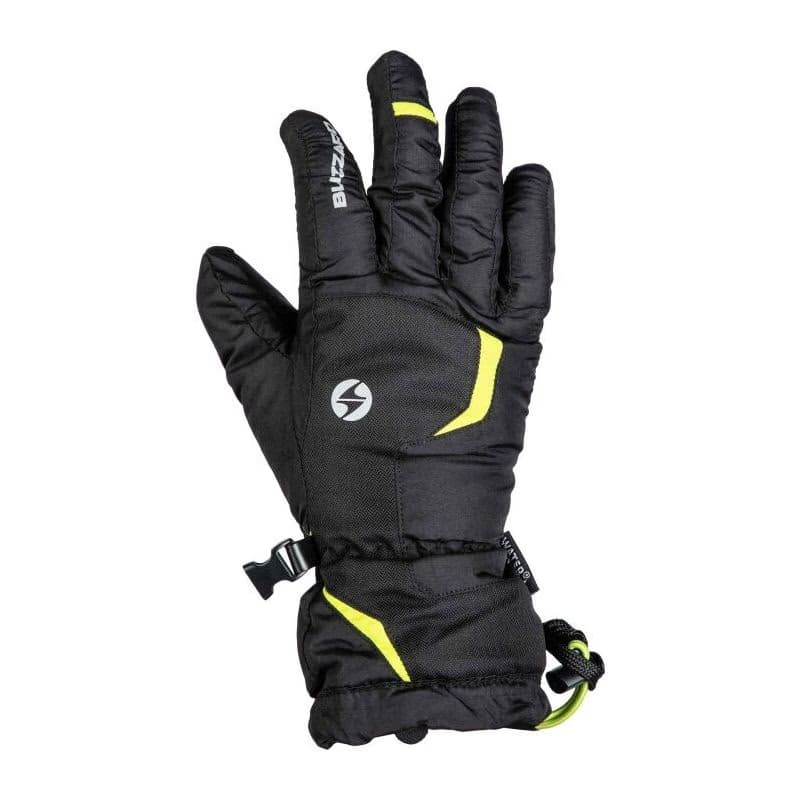 Juniorské lyžiarske rukavice BLIZZARD Reflex junior ski gloves, black green 2