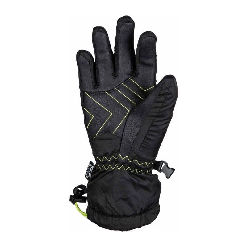 Juniorské lyžiarske rukavice BLIZZARD Reflex junior ski gloves, black green 3