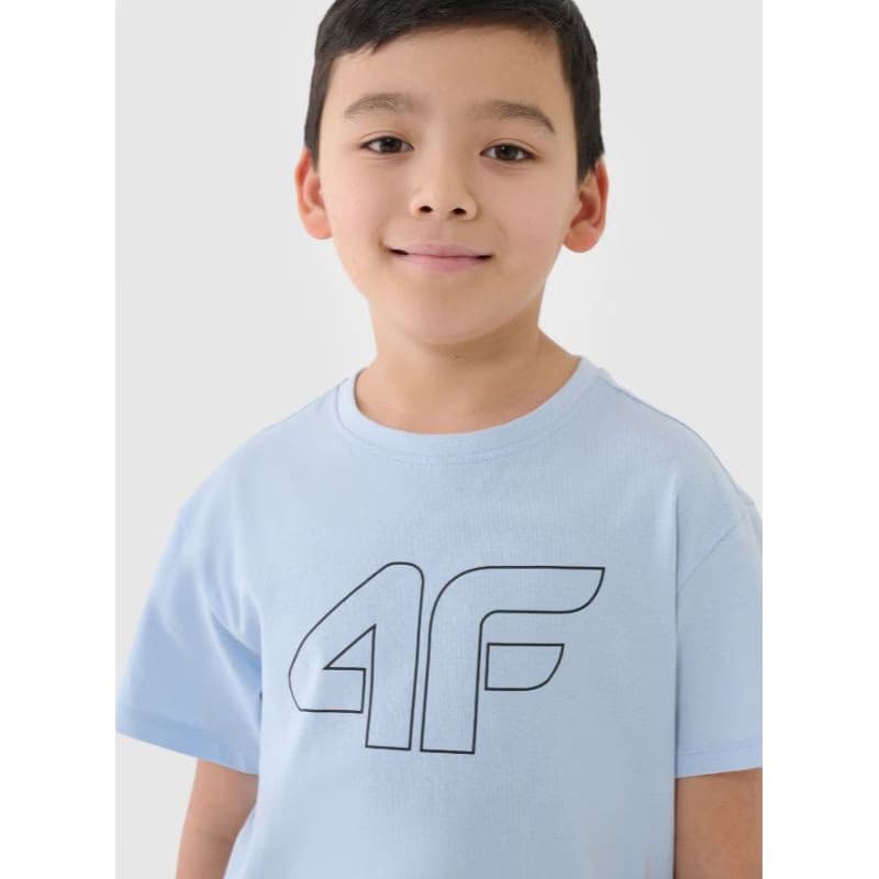 Chlapčenské tričko s krátkym rukávom 4F JUNIOR TSHIRT M2325-33S-BLUE 2