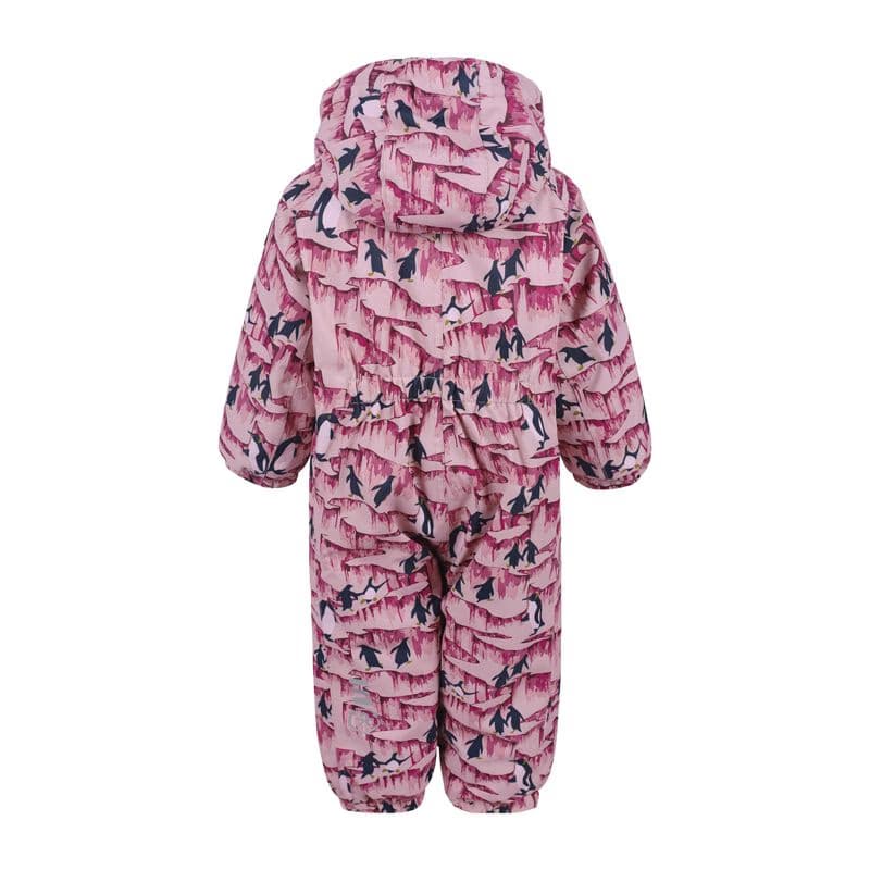 Dievčenský zimný overal COLOR KIDS Coverall, AOP, AF 10.000, zephyr 2