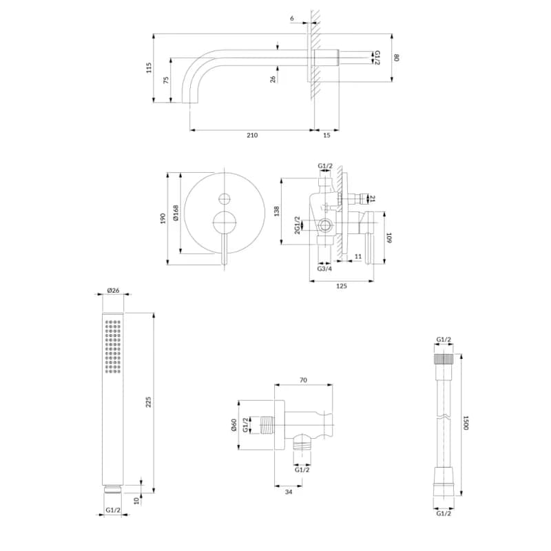Omnires SYSYW01BSB 2