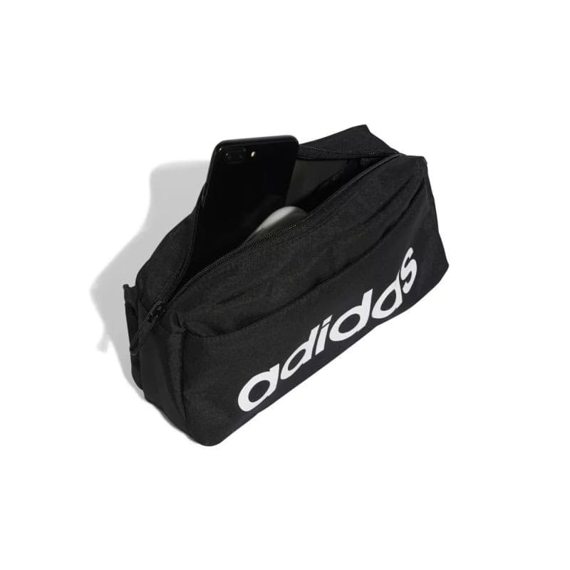 Pánska ľadvinka ADIDAS LINEAR BUMBAG BLACK WHITE 4