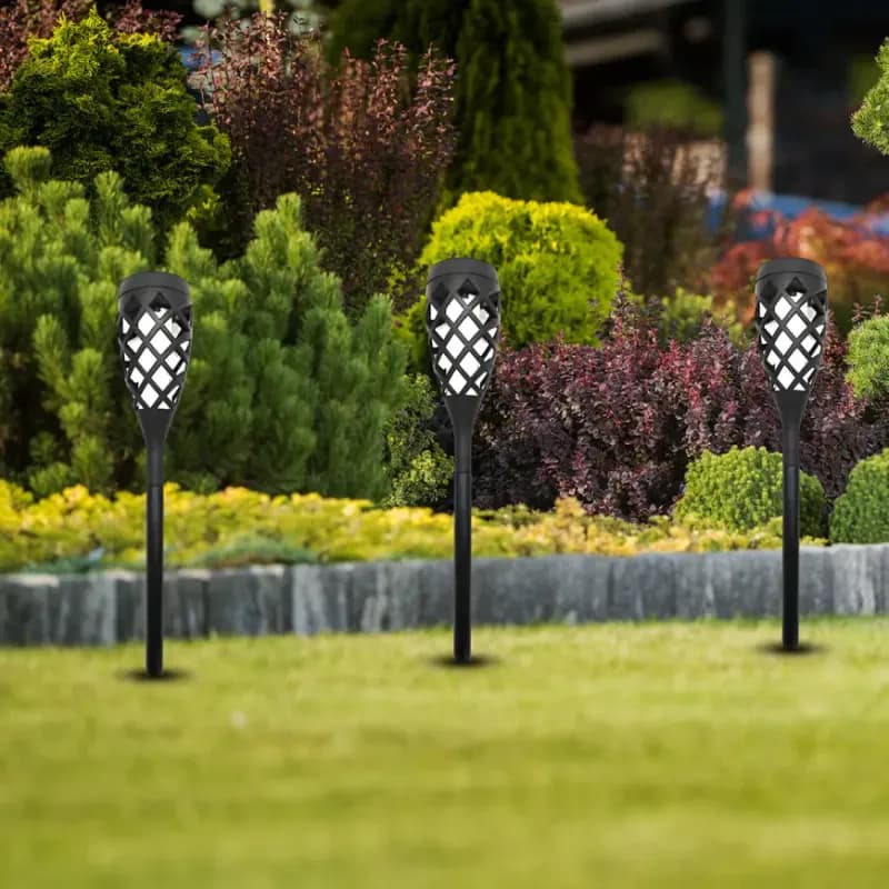 Solárna lampa EKO1461 pochodeň 1700K Set 5 ks 1