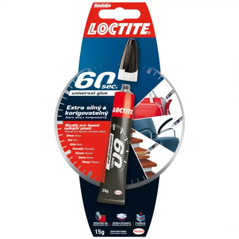 Loctite Lepidlo 60 Secund  15g 1