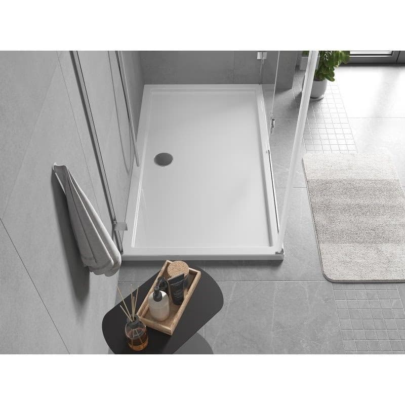 MEXEN - Flow sprchová vanička obdĺžniková slim 100 x 150, biela lesk 46R101015 3